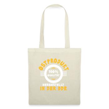 Ostprodukt Ostdeutscher Spruch DDR Ostdeutschland - Stoffbeutel - Natur - Vorne