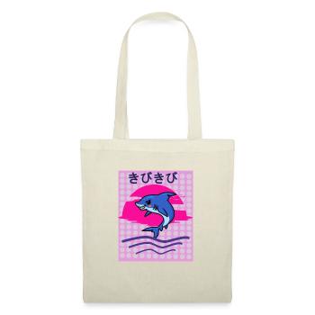 Snappy en japonais - Sac en tissu - nature - Devant