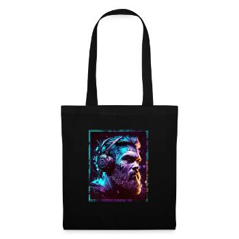 Viking Viking Headset Gamer Streamer Music Neon - Tote Bag - black - Front