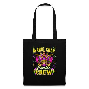 Mardi Gras Kreuzfahrt Crew - Stoffbeutel - Schwarz - Vorne