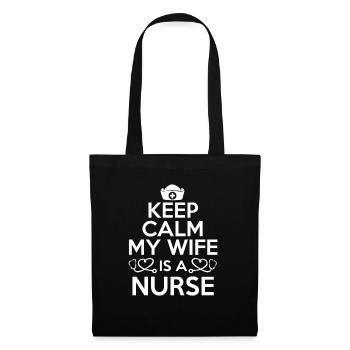Nurse Husband Wife Nursing Paa - Tote Bag - black - Front