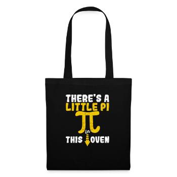 Il y a un peu de Pi dans ce four enceinte - Sac en tissu - noir - Devant
