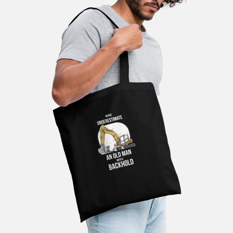 Construction machine machine operator Construction site excavator Tote Bag