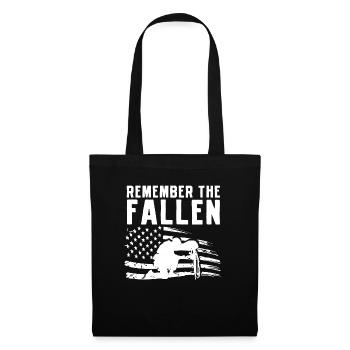 Commemoration of the Fallen Memorial Day America - Tote Bag - black - Front