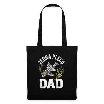 Poisson-chat zèbre Papa Hypancistrus Poissonnier - Sac en tissu - noir - Devant