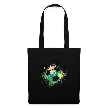 Splash Art Soccer - Tote Bag - black - Front