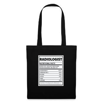 Radiology Rad Tech Technologist Radiologist X-ray - Tote Bag - black - Front