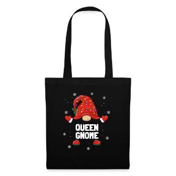 Christmas Dwarf Queen Gnome Christmas Families - Tote Bag - black - Front