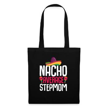 Cinco de Mayo Nacho Durchschnittliche Stiefmutter - Stoffbeutel - Schwarz - Vorne