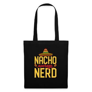 Cinco de Mayo Nacho Average Nerd Mexikanische Part - Stoffbeutel - Schwarz - Vorne