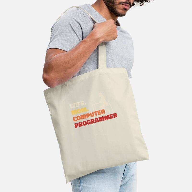 Entwickler Coder Programmierer Ehefrau Stoffbeutel