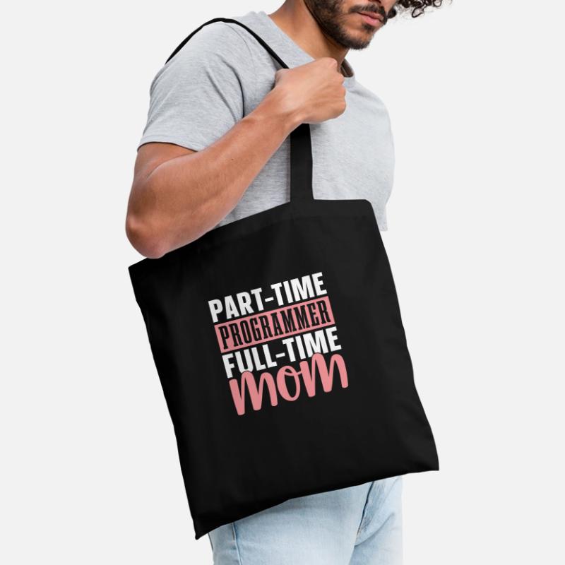 Développeur Coder Programmeur Mama Sac en tissu