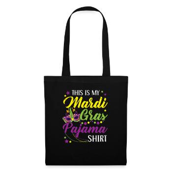 C’est mon pyjama Mardi Gras Nouvelle-Orléans Louisiane - Sac en tissu - noir - Devant