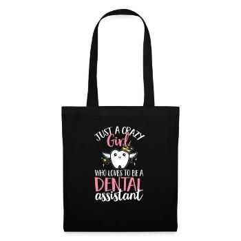 Assistante dentaire Futur dentiste Hy - Sac en tissu - noir - Devant