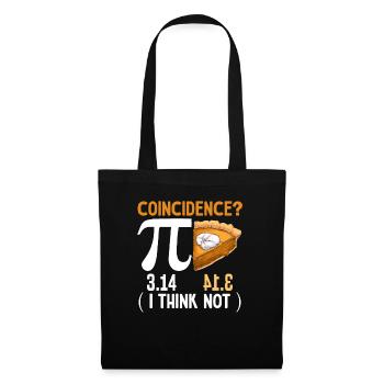 Professeur de mathématiques Math Professeur de Mathématicien Pi Day - Sac en tissu - noir - Devant