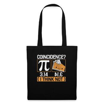 Professeur de mathématiques Math Professeur de Mathématicien Pi Day - Sac en tissu - noir - Devant