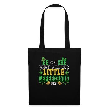 He Or She What Will Our Little Leprechaun Be - Tote Bag - black - Front