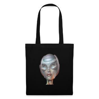 Alien Princess - Tote Bag - black - Front