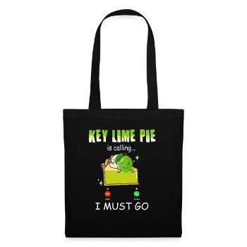 Funny Lemon Cake Design - Tote Bag - black - Front