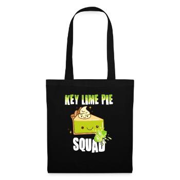 Funny Lemon Cake Design - Tote Bag - black - Front