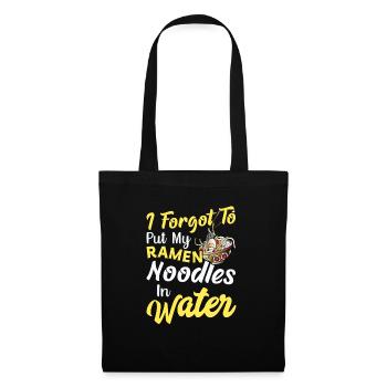 I forgot to put my ramen noodles in water - Tote Bag - black - Front
