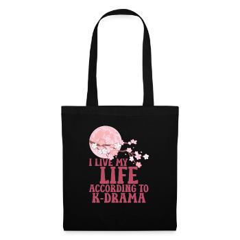K-Drame - Sac en tissu - noir - Devant