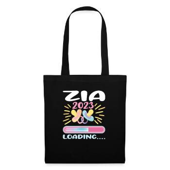 Zia 2023 - Sac en tissu - noir - Devant