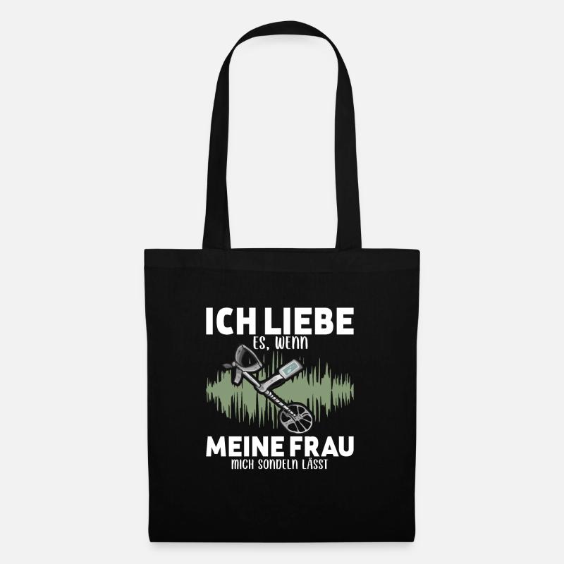 Sondeln - Stoffbeutel - Schwarz