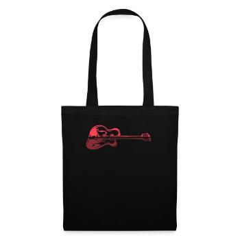 Guitarist Guitar Player - Guitar - Tote Bag - black - Front