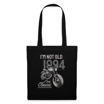 Je ne suis pas vieux, je suis classique. Anniversaire motard 1994 - Sac en tissu - noir - Devant