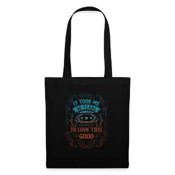 Il m’a fallu 90 ans Adult Humor Spr - Sac en tissu - noir - Devant
