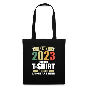 Meilleure épouse depuis 2023 1er anniversaire de mariage - Sac en tissu - noir - Devant