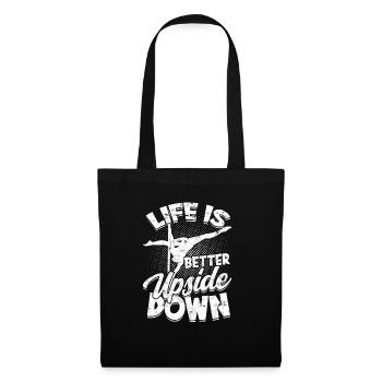Pole Dance Gift Dancer Gift Idea Fitness - Sac en tissu - noir - Devant