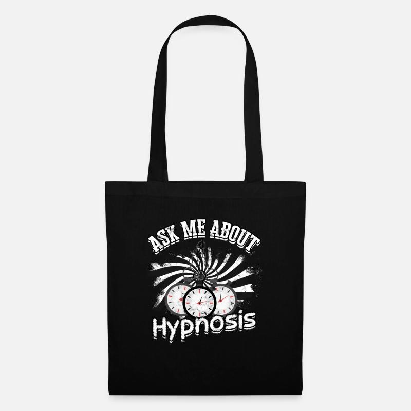 hypnose hypnotisch hypnotisieren hypnotiseur gesch - Stoffbeutel - Schwarz