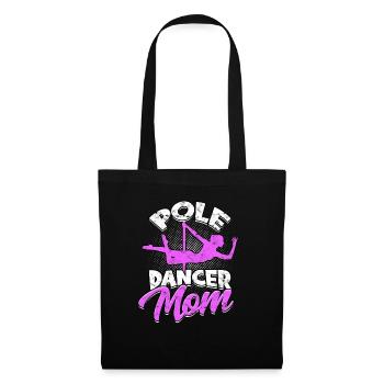 Pole Dance Gift Dancer Gift Idea Fitness - Sac en tissu - noir - Devant