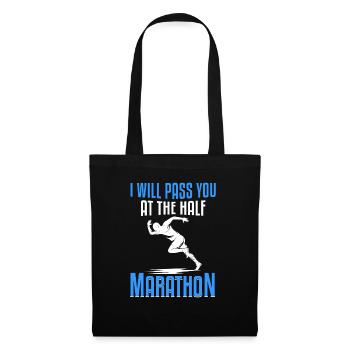 Jogging Saying for Running - Runners - Tote Bag - black - Front
