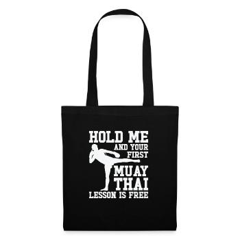 Muay Thai Coach Kickboxing Instructor Martial Arts - Tote Bag - black - Front