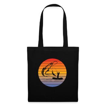 Hameçons Pêche Pêche Pêche Pêche Pêche - Sac en tissu - noir - Devant