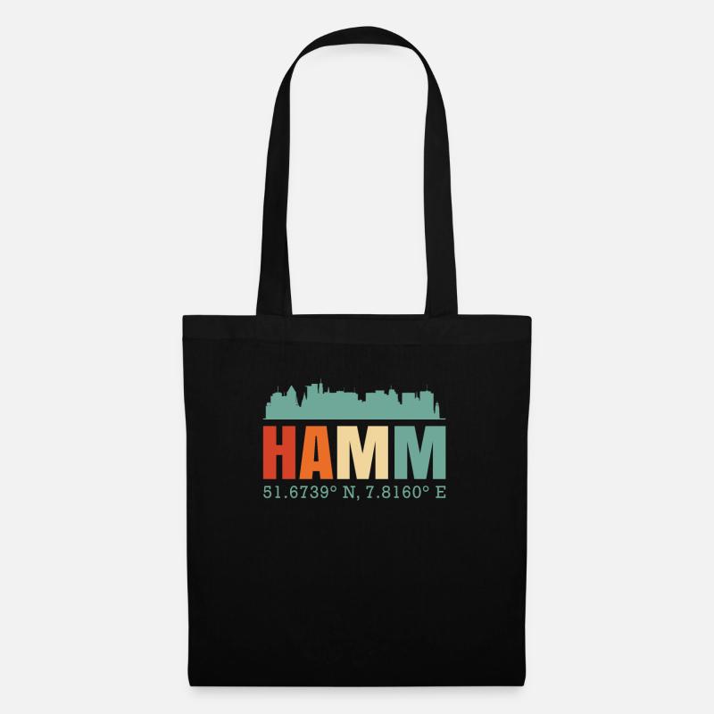 Hamm - Stoffbeutel - Schwarz