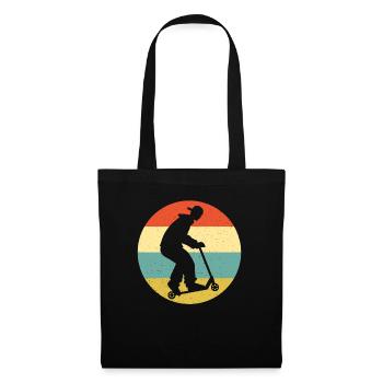 Scooter Stunt Scooter pour enfants Rétro - Sac en tissu - noir - Devant
