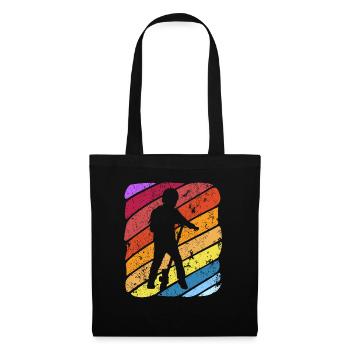 Scooter Stunt Scooter pour enfants Rétro - Sac en tissu - noir - Devant