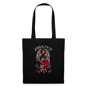 Génial depuis 1994, anniversaire du motard - Sac en tissu - noir - Devant