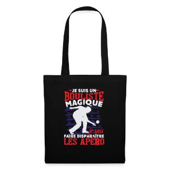 Je Suis Un Bouliste Magique - Sac en tissu - noir - Devant