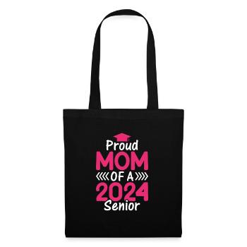 Funny proud mother of a graduation gift - Tote Bag - black - Front