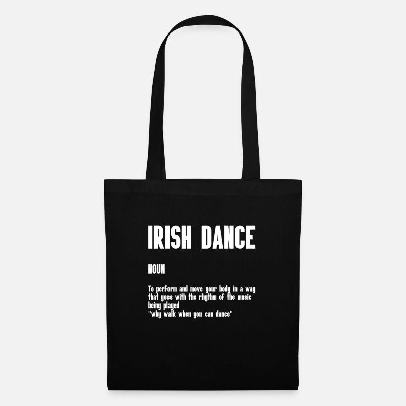 Irish Dance St. Patrick's Dance - Tote Bag - black