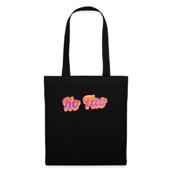 Vintage Thaïlande Holiday Asia Thai Ko Tao - Sac en tissu - noir - Devant