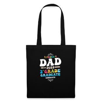 Proud Dad of a 2nd Grade Class of 2023 Graduation - Tote Bag - black - Front