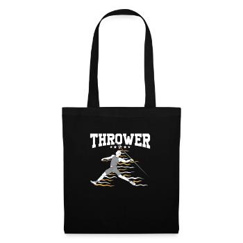 Javelin throw extensor athletics Javelin thrower - Tote Bag - black - Front