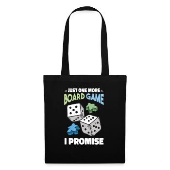 Funny Board Game Lover Cartoon - Tote Bag - black - Front