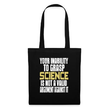 Your Inability To Grasp Science Funny Teacher - Tote Bag - black - Front